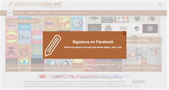 Desktop Screenshot of creativosonline.org